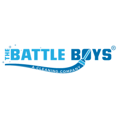 the battle boys cleaning company's banner photo blurred